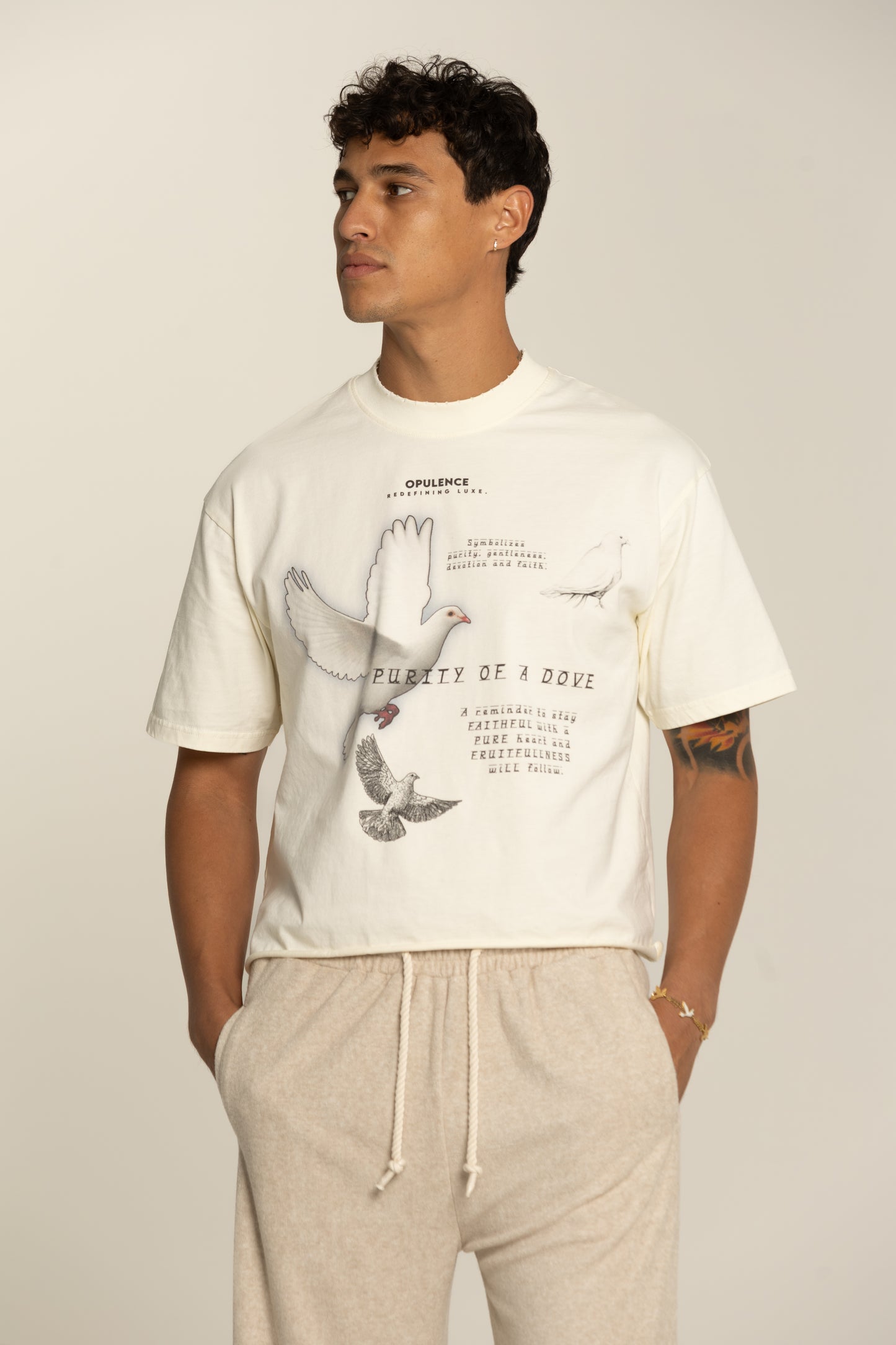 Vintage Dove Tee