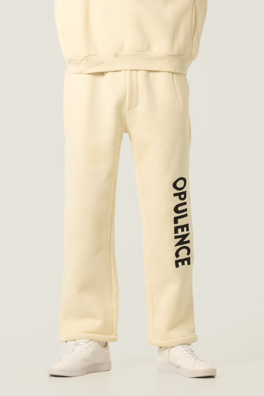 Cream Sweatpants