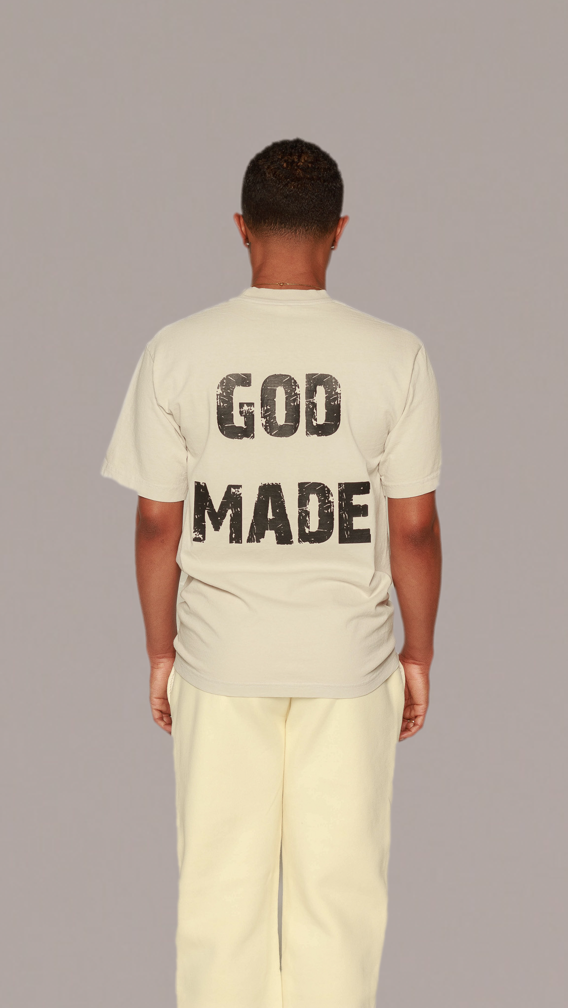 God Made Tee (Cement)